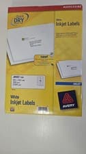 Image of Avery Inkjet Address Labels QuickDRY 99.1x38.1 mm 14 Per Sheet White (3500 Pack)