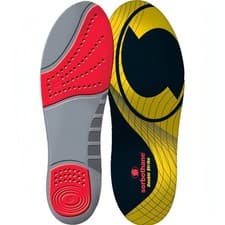 Image of Sorbothane Shock Stopper Double Strike Insole Yellow Insoles Running Mens Womens