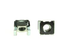 Image of M6 CAGE NUTS PANEL RANGE 1.7-2.7mm TYPET2 CARBON STEEL BRIGHT ZINC PLATED GRADE6