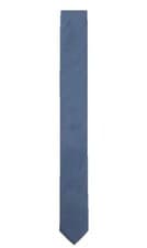 Image of Hugo Boss Men's Blue Silk Blend Jacquard Grid Dress Tie Brand New 6cm Smart
