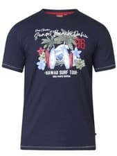 Image of D555 Mens Dukes New York Short Sleeve T-Shirts Big Tall Plus King Sizes S-10XL