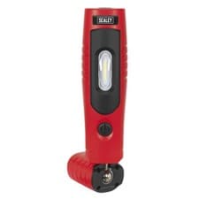 Image of Sealey LED3602R Rechargeable 360° Inspection Lamp 7 SMD+3W LED Lithium-ion