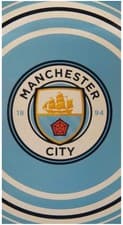 Image of Club Licensed Man City Pulse Towel - 70 x 140cm Approx