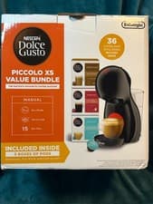 Image of NESCAFE Dolce Gusto Piccolo XS De’Longhi Coffee Machine 36 Pods Included