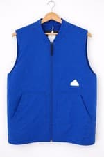 Image of Brand New Adidas Water-Repellent Puffer Gilet, Size S, Blue, WIND.RDY Technolog