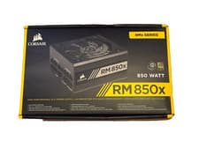 Image of Corsair RM850x 850W, Fully Modular ATX Power Supply Unit - Black (C47)