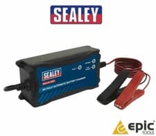 Image of Sealey 4A Automatic Auto Smart 12v Car/Van Battery Maintenance/Charger SBC4