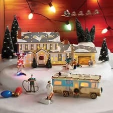 Image of UK Xmas Decor National Lampoon Christmas Vacation Griswold Holiday House Display