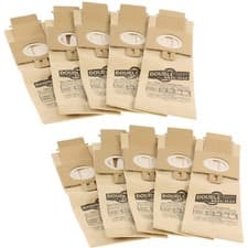 Image of 10 x HOOVER PUREPOWER PURE POWER vacuum bags H20 U3120, U3360, PU2110 new