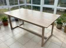 Image of Gallery Direct Craft Natural Oak Extending Dining Table with box!