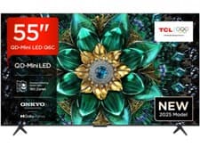 Image of TCL 55" Inch Q6C 4K Mini-LED HDR Smart Google TV - Open Box (Read)