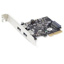 Image of StarTech.com 2-Port USB PCIe Card with 10Gbps/port - USB 3.1/3.2 Gen 2 Type-A PC