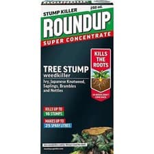 Image of Roundup Super Concentrate Tree Stump & Root Killer 250ml