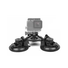 Image of Ultra Strong Triple Suction Mount for Action Cameras