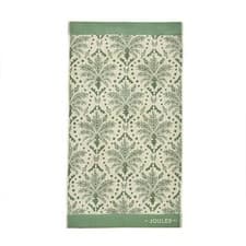 Image of Joules Palm Geo Towels Green