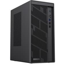 Image of CIT Pro WorkStation PC Case Micro ATX Tower Chassic USB 3.0 USB-C Black 0.8mmSGC