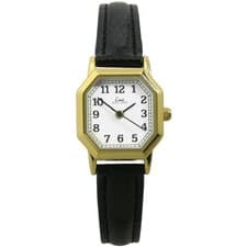 Image of Limit Women s Quartz Watch with Black Dial Analogue Display and Black