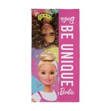 Image of Barbie Beach Towel Pink Dolls Girls Swimming Bath Pool Kids Towel 140cm x 70cm