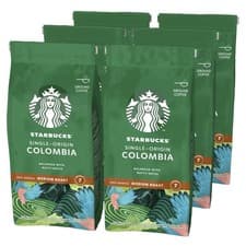 Image of STARBUCKS Single Origin Colombia Medium Roast Ground Coffee 200g (Pack of 6)