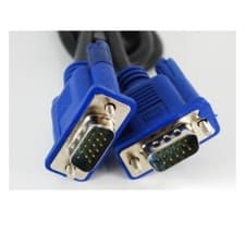 Image of HP VGA Cable 70cm 15 pin SVGA Male to Male Computer Monitor High Resolution lead