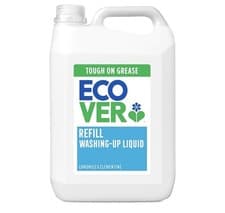Image of Ecover Washing Up Liquid Refill Camomile Clementine, 5L