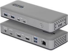 Image of StarTech USB-C Dock Station Dual 4K HDMI 60Hz 100W PD 10Gbps USB Ethernet