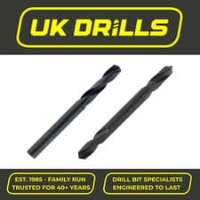 Image of 10 x HSS QUALITY STUB DRILL BITS - SINGLE & DOUBLE ENDED 2.4 - 6.5MM 3/32"-1/4"