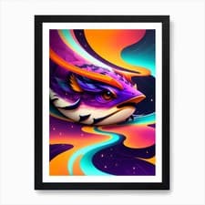 Image of Tranquil Aura Art Print Framed Wall Art Poster Canvas Print Picture