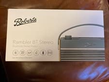 Image of BNIB ROBERTS RAMBLER BT STEREO DAB+ / FM PORTABLE RADIO BLUETOOTH IN DUCK EGG