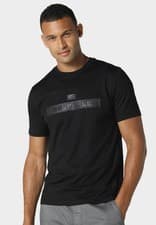Image of 883 Police Mens Crew Neck Short Sleeve Oxshott Slim Fit T Shirt Top Tee Black