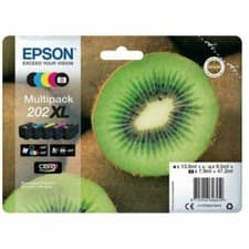 Image of Original Epson 202XL Kiwi Multipack Inks for XP-6000 XP-6100 XP-6005 XP-6105