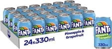 Image of Fanta Pineapple + Grapefruit 330ml Cans (Pack of 24) 0402145