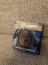 Image of John Carpenter's The Thing Limited Edition Embossed Medallion OOP RARE /1982
