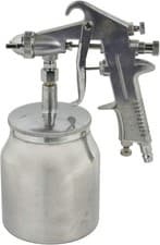Image of Air Spray Gun Paint 1L 2mm High Pressure Suction Feed Complete With Pot 1000Cc