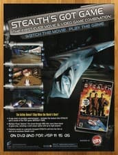Image of 2005 Stealth/Wipeout Pure UMD PSP Print Ad/Poster Jamie Foxx Movie Game Pop Art