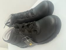 Image of MAXSTEEL SAFETY BOOTS WORK SHOES TRAINERS STEEL TOE CAP HIKER HIKING . Size uk6