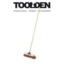Image of Sealey BM12S Broom 12"(300mm) Soft Bristle