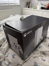 Image of Microsoft Xbox Series x Digital Edition 1TB White Console Boxed With Controller