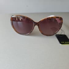 Image of Ted Baker Sunglasses TB1394 Shay 112 Tortoise Brown Grey Gradient Floral