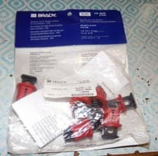 Image of BRADY MINIATURE CIRCUIT BREAKER LOCKOUT PIN OUT STANDARD 90845 (DR1D2)