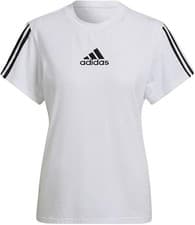 Image of BNWT ADIDAS AEROREADY W TC T HD1722 Branded Ladies White Training T-Shirt Size S