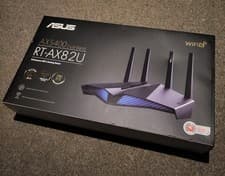 Image of ASUS RT-AX82U AX5400 Dual Band WiFi 6 Gaming Router