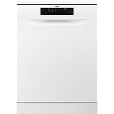 Image of AEG Series 8000 SatteliteClean Freestanding Dishwasher - White C-rate FFB64627ZW