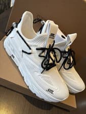 Image of Uk Size 3. Steve Madden propel 1 Trainers. New In Box. Black & White. Rrp £120