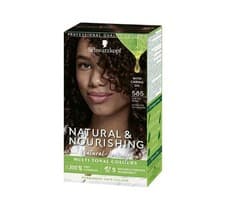 Image of Schwarzkopf Natural & Nourishing Permanent Hair Colour 585 Dark Red Brown