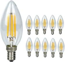 Image of Candle LED Bulbs 4W Replace 20W Small/Big Screw E14 Bayonet E27 Warm /Cool Light