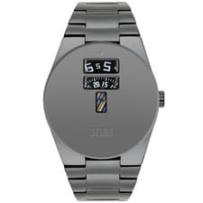 Image of Storm Oston IP Matt Grey Gents Watch Grey Dial Grey Bracelet 47556/IP/GY