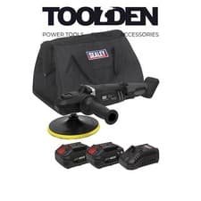 Image of Sealey CP20VRPXKIT Brushless Rotary Polisher Kit Ø180mm 20V SV20 Series - 2 Batt