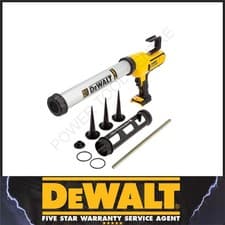 Image of DeWalt Reconditioned DCE581N-XJ 300-600ml 18V XR Caulking Gun - Body Only