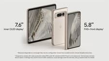 Image of Google Pixel Fold Porcelain 256GB 5G Unlocked 12GB RAM Foldable Phone UK Version